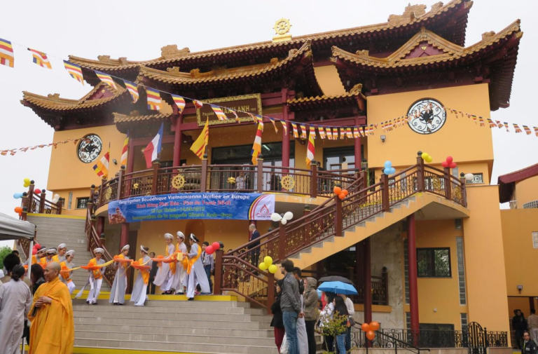 Lễ khánh thành chùa Khánh Anh